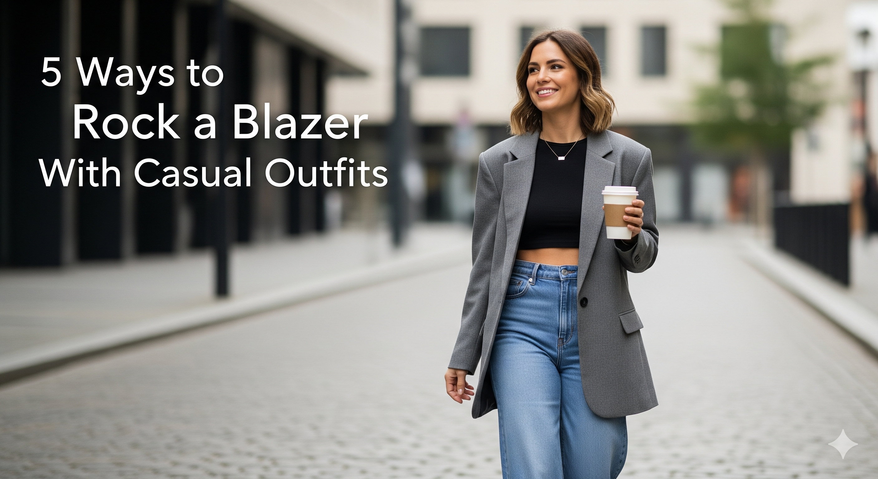 5 Ways to Rock a Blazer With Casual Outfits
