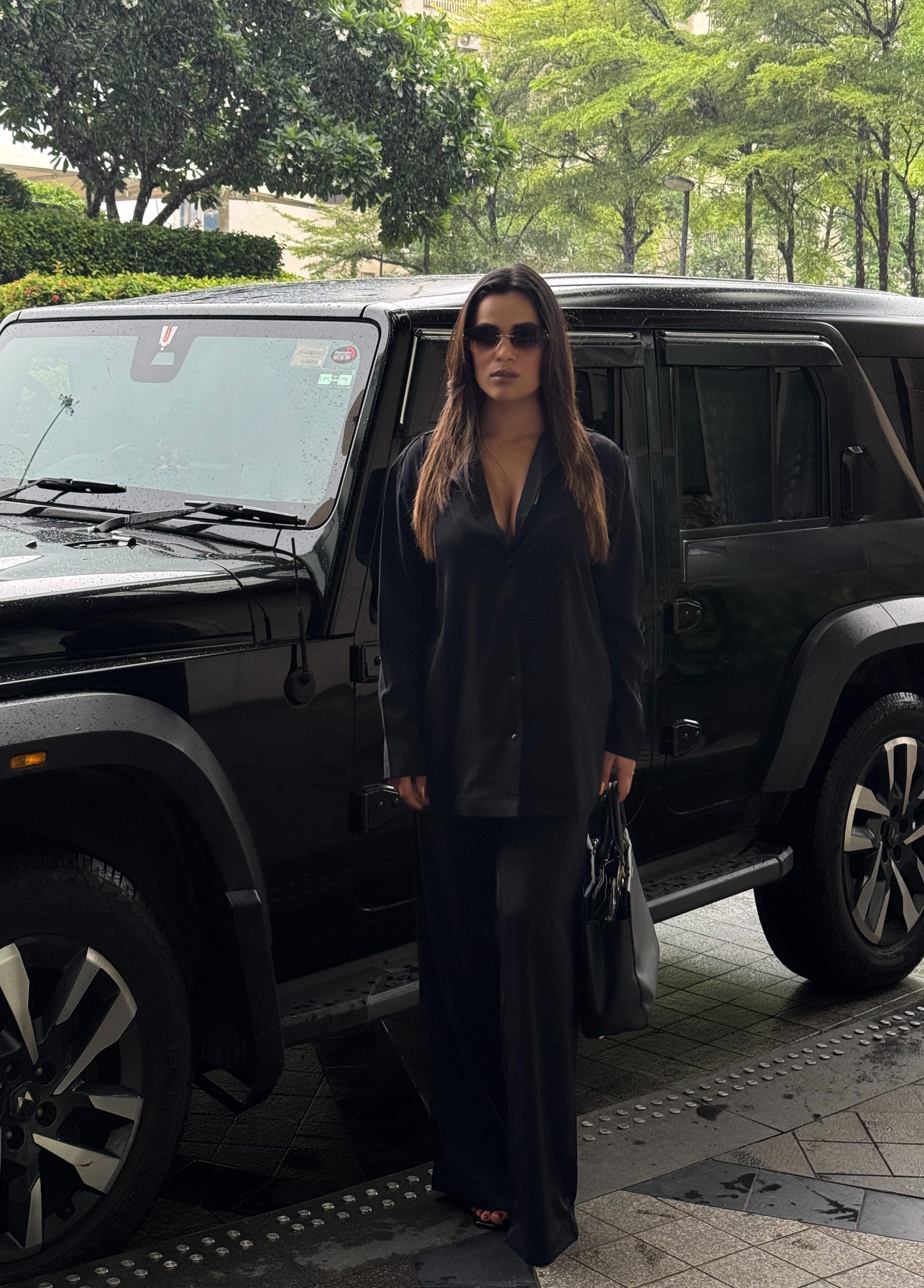 Women's Armani Black Co-Ord Set