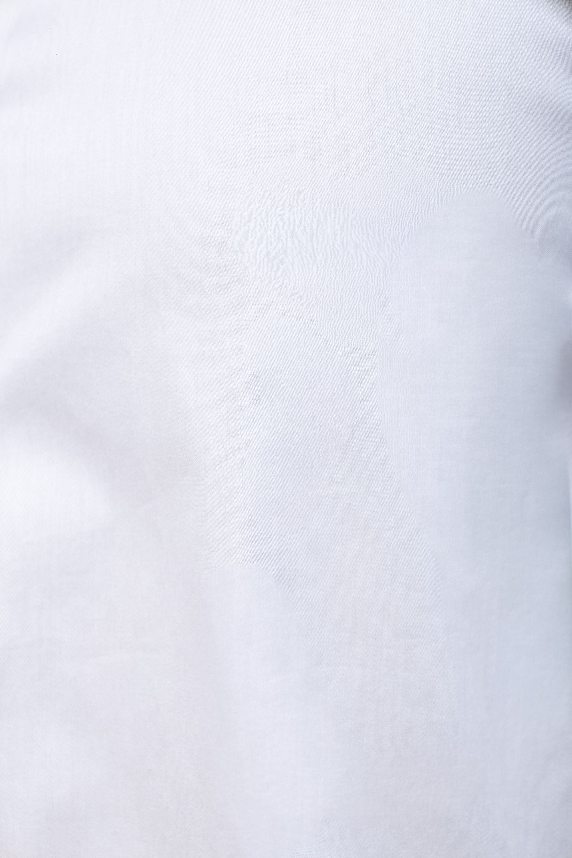 Full Sleeve Slim Fit Light Grey Shirt