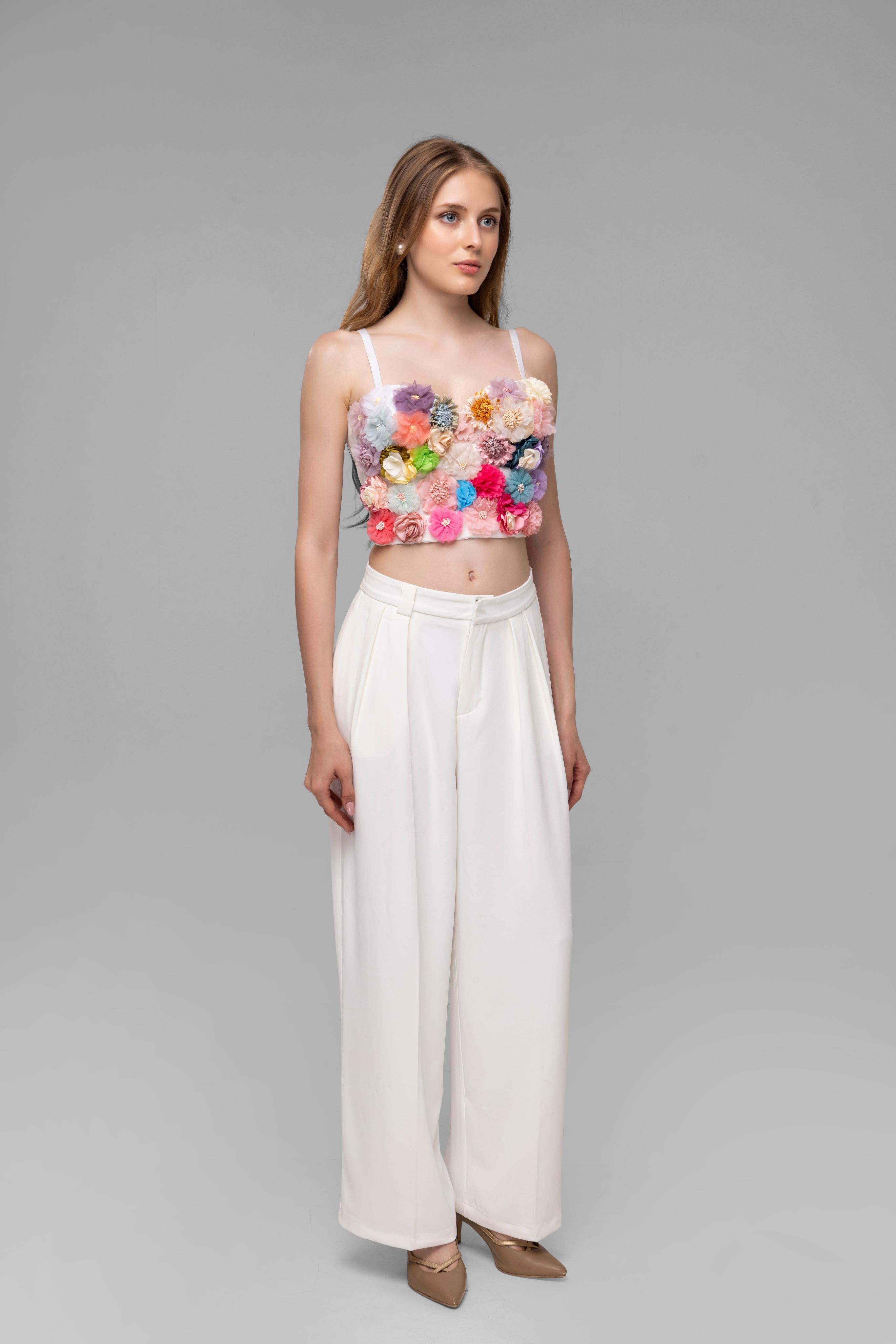 Fancy corset top Multi Color