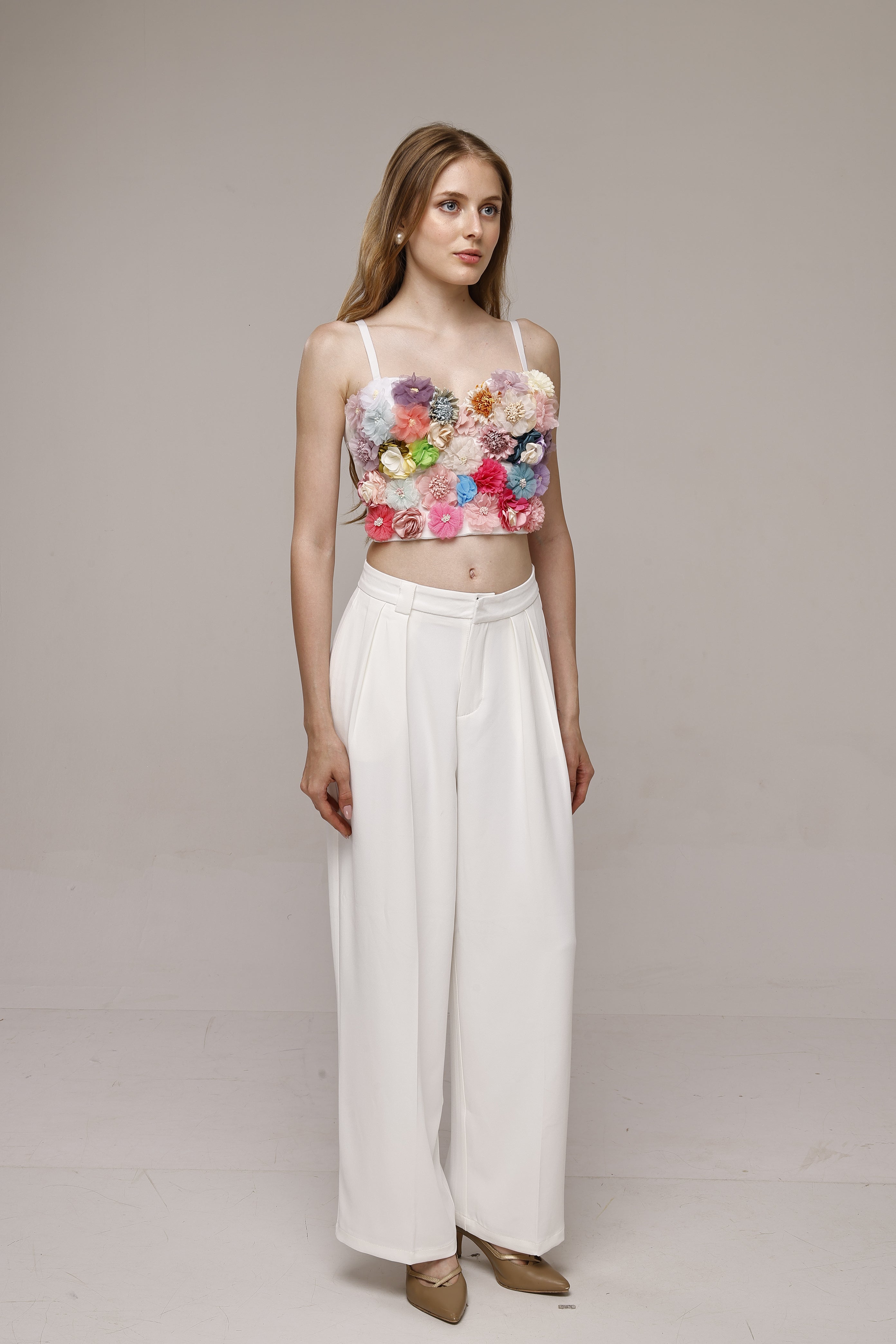 Fancy corset top Multi Color